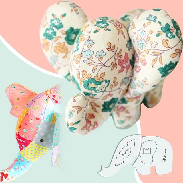Lovely Elephant Decor Templates With Instructions
