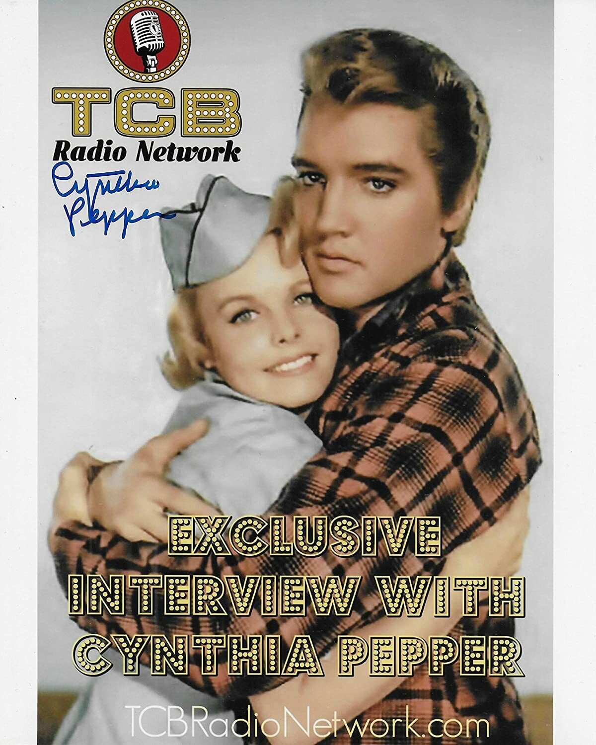 Cynthia Pepper Elvis Presley Kissin' Cousins Original Signed 8x10 At Hshow