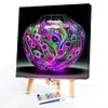 (US Only)Paint By Numbers Kit On Canvas DIY Oil Art Vase Picture Home Wall Decor40x40cm