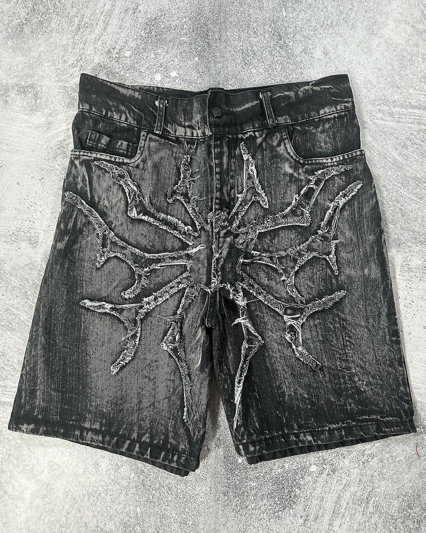Shoptechwear Art Satanic Devil Phantom Spider Streetwear Jeans
