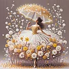 Diamond Painting-DIY Crystal Rhinestone Ballet Girl
