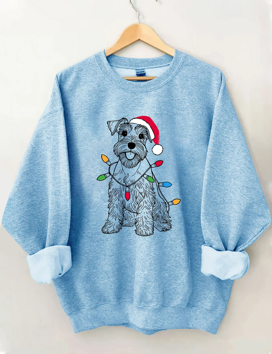 Miniature Schnauzer Christmas Sweatshirt