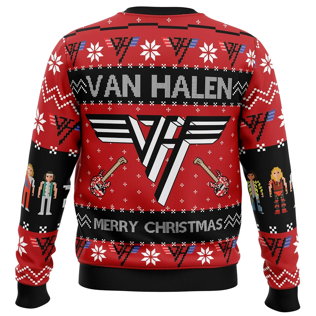 Van Halen Ugly Christmas Sweatshirt