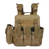 One-Button Quick Disassembly Multifunctional Tactical Vest Waterproof and Wear-Resistant Bulletproof Vest