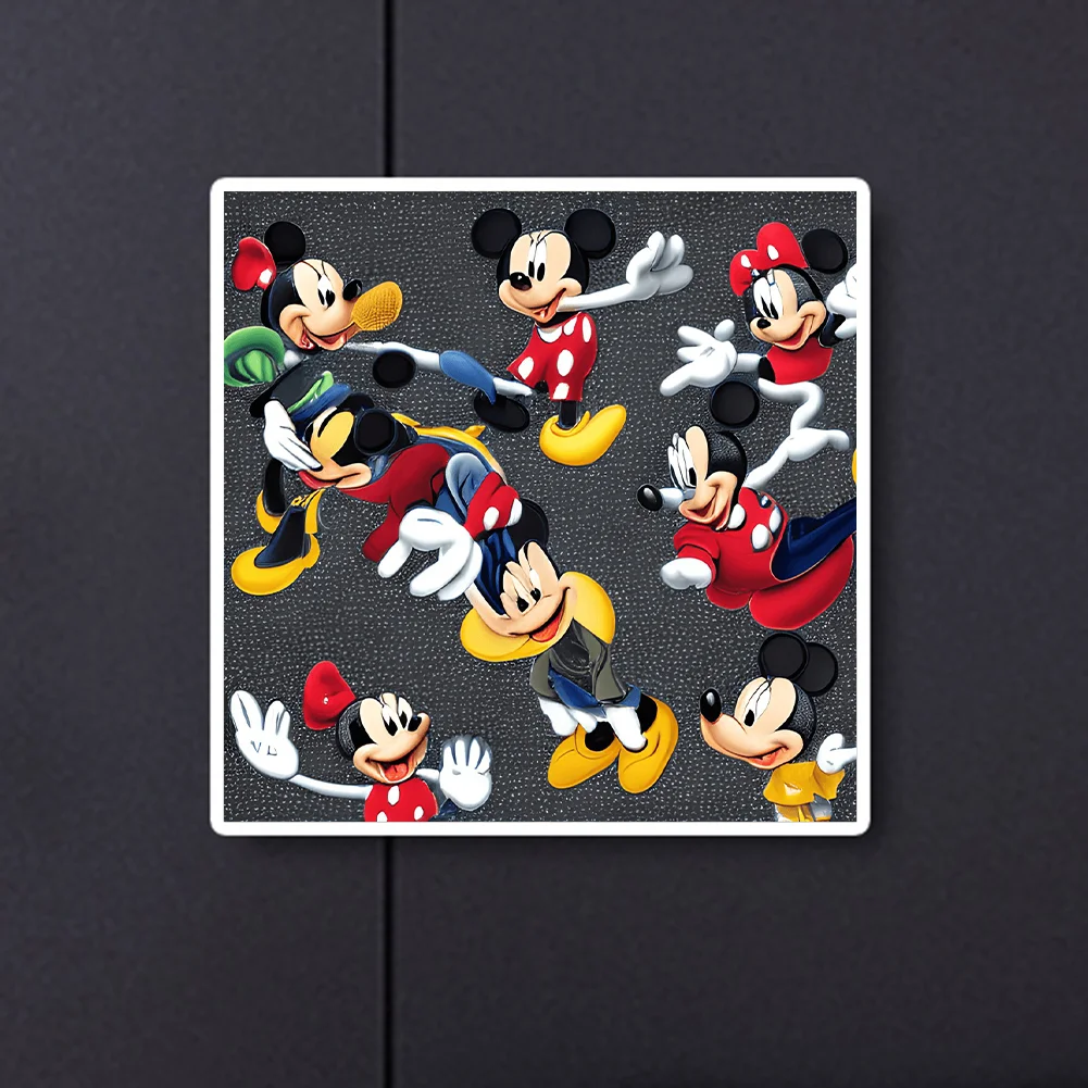Full Round Diamond Painting 30*30cm - Disney Mickey Minnie