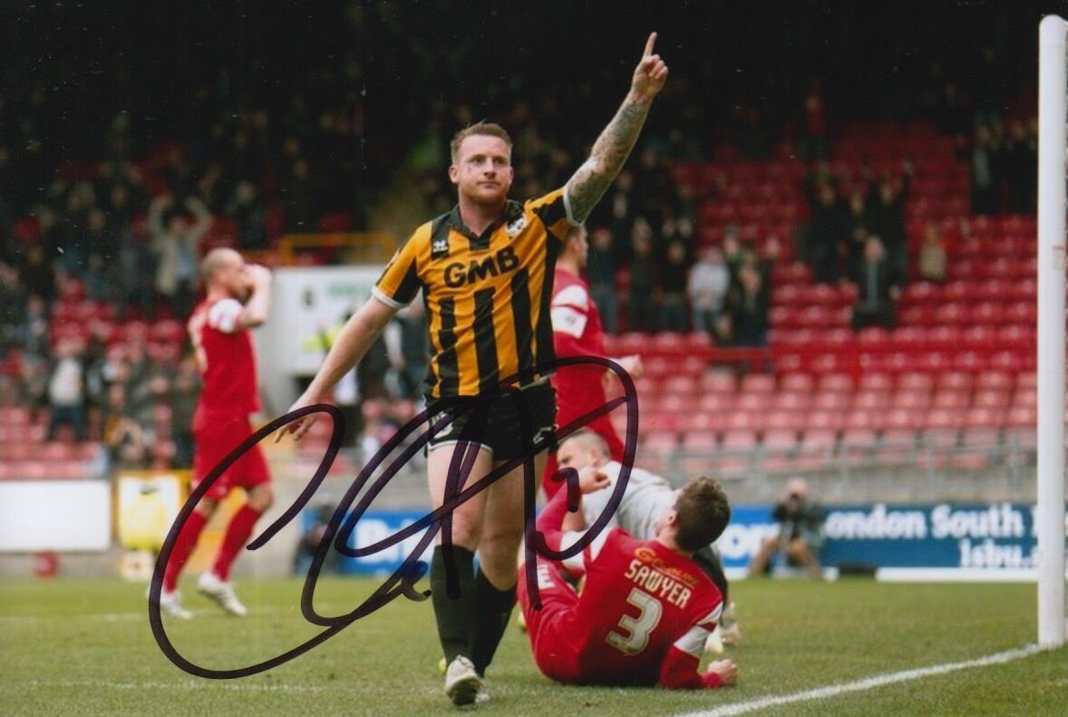 PORT VALE HAND SIGNED CHRIS BIRCHALL 6X4 Photo Poster painting 1.