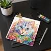3PCS Crazy Cat Coloring Book Set Mindfulness Art Books for Adults 