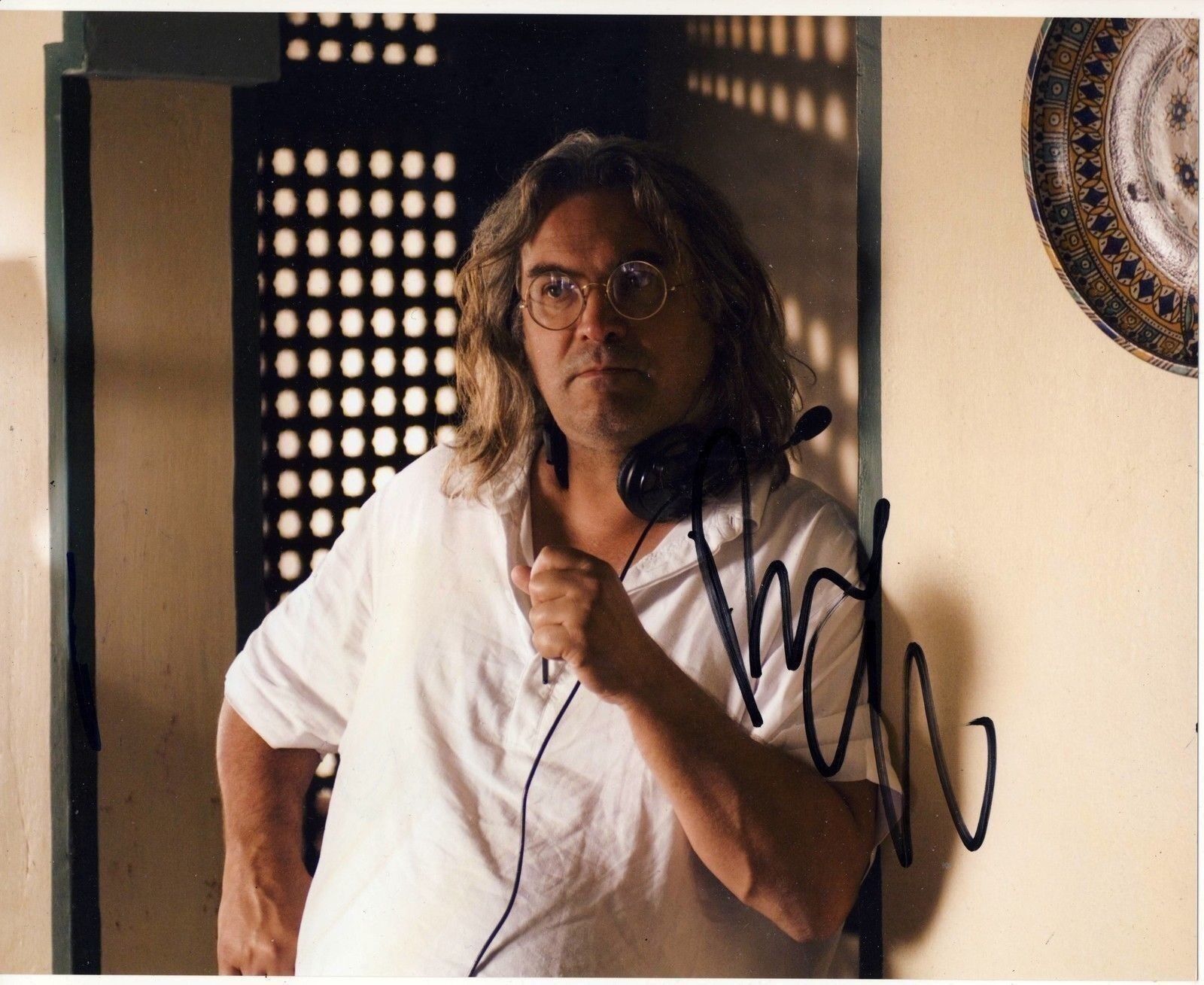 Paul Greengrass Autograph DIRECTOR Signed 8x10 Photo Poster painting AFTAL [4355]