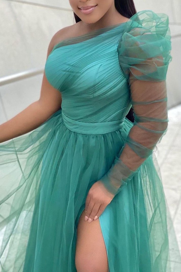single sleeve frock