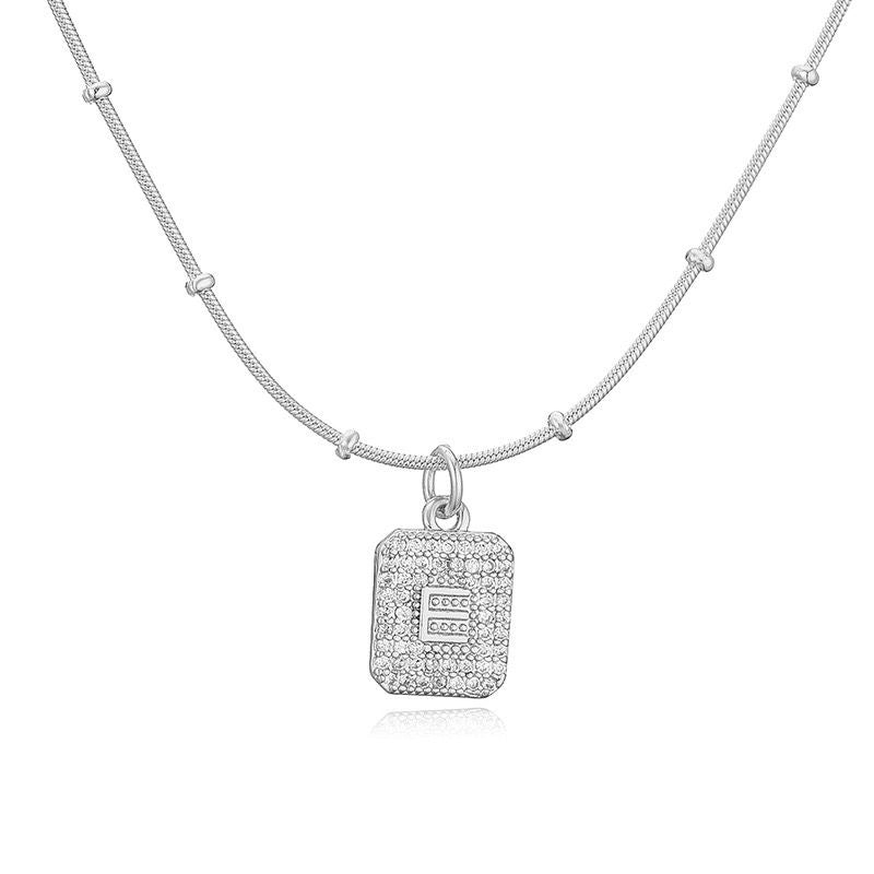 Copper  Letter Necklace