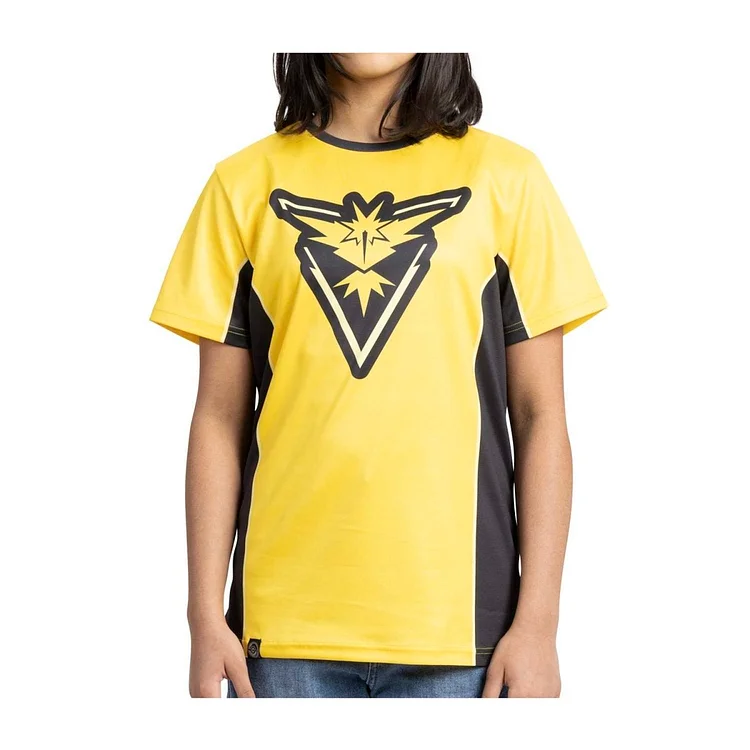 Pokémon GO Teams: Team Instinct Yellow & Black Crew Neck T-Shirt - Youth