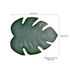 Kitchen Placemat Leaves Pvc Dining Table Mat Disc Pads Bowl Pad Coasters Waterproof Table Decor Cloth Pad Slip-Resistant Pad
