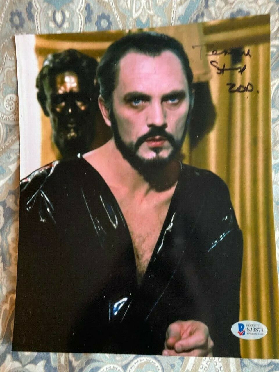 Terence Stamp signed autographed 8x10 Photo Poster painting Superman General Zod COA