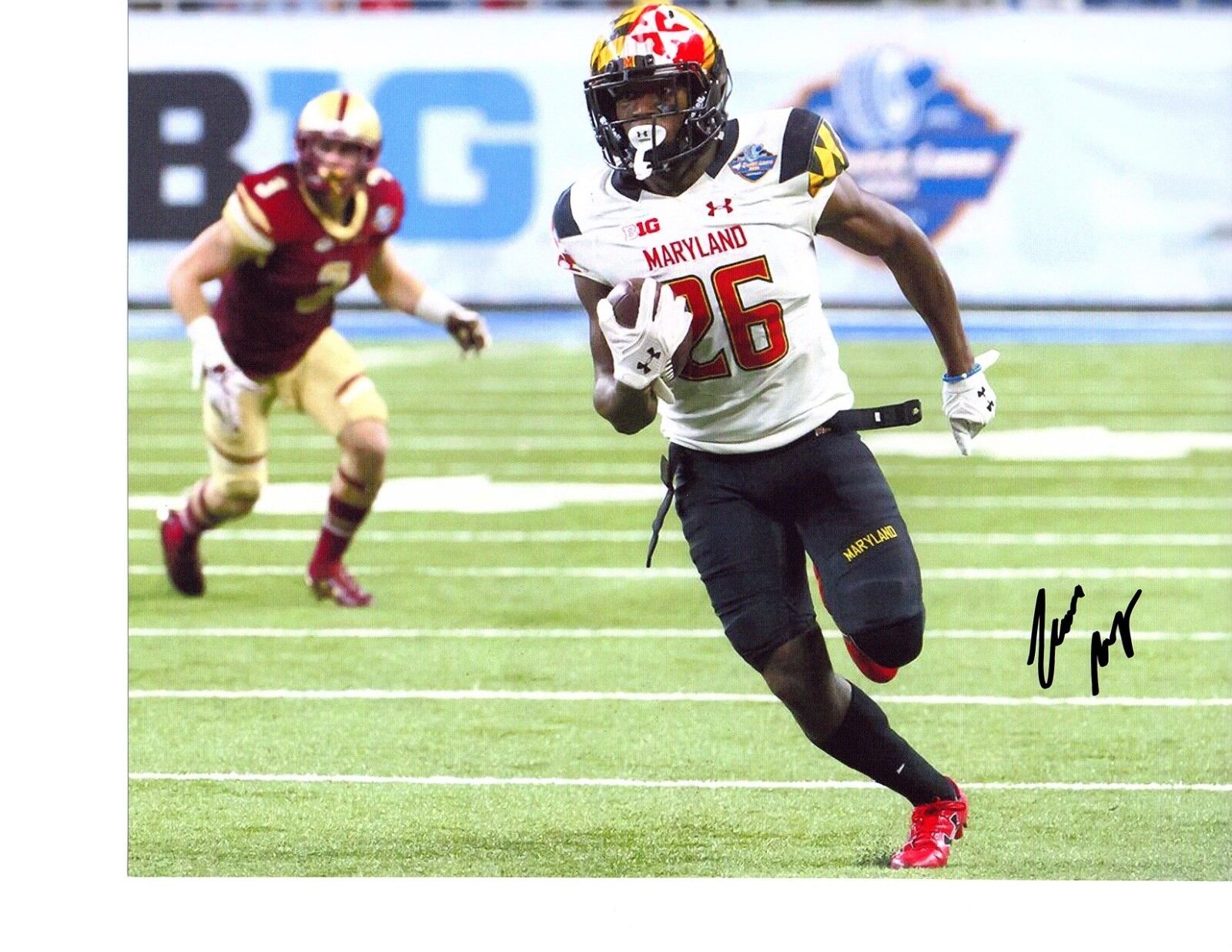 Darnell Savage Jr Maryland Terrapins signed autographed 8x10 football Photo Poster painting b