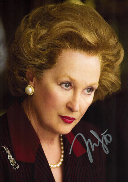 Meryl Streep Signed Autographed Photo Poster painting 8x12