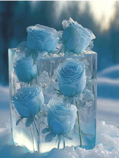 Diamond Painting - Full Round/Square Drill - Rose(30*40 - 50*60cm)