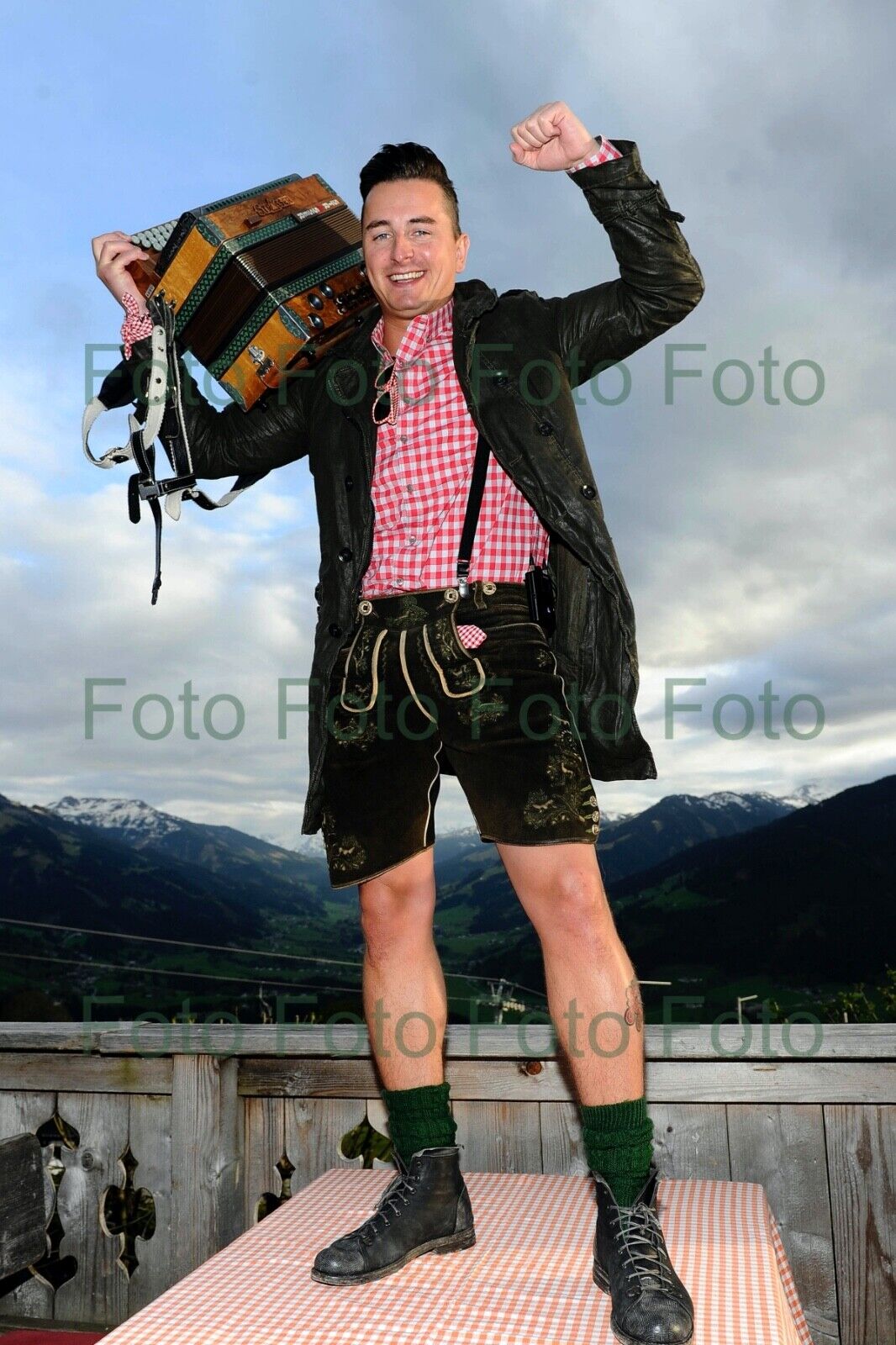 Andreas Gabalier Volks Musik Foto 20 x 30 cm ohne Autogramm (Be-1