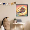 Diamond Painting-DIY Round Part AB Drill Seagull(35*35CM)