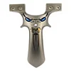 Titanium Alloy High-precision and Powerful Adult Field Outdoor Ejection Flat Leather Slingshot Toy