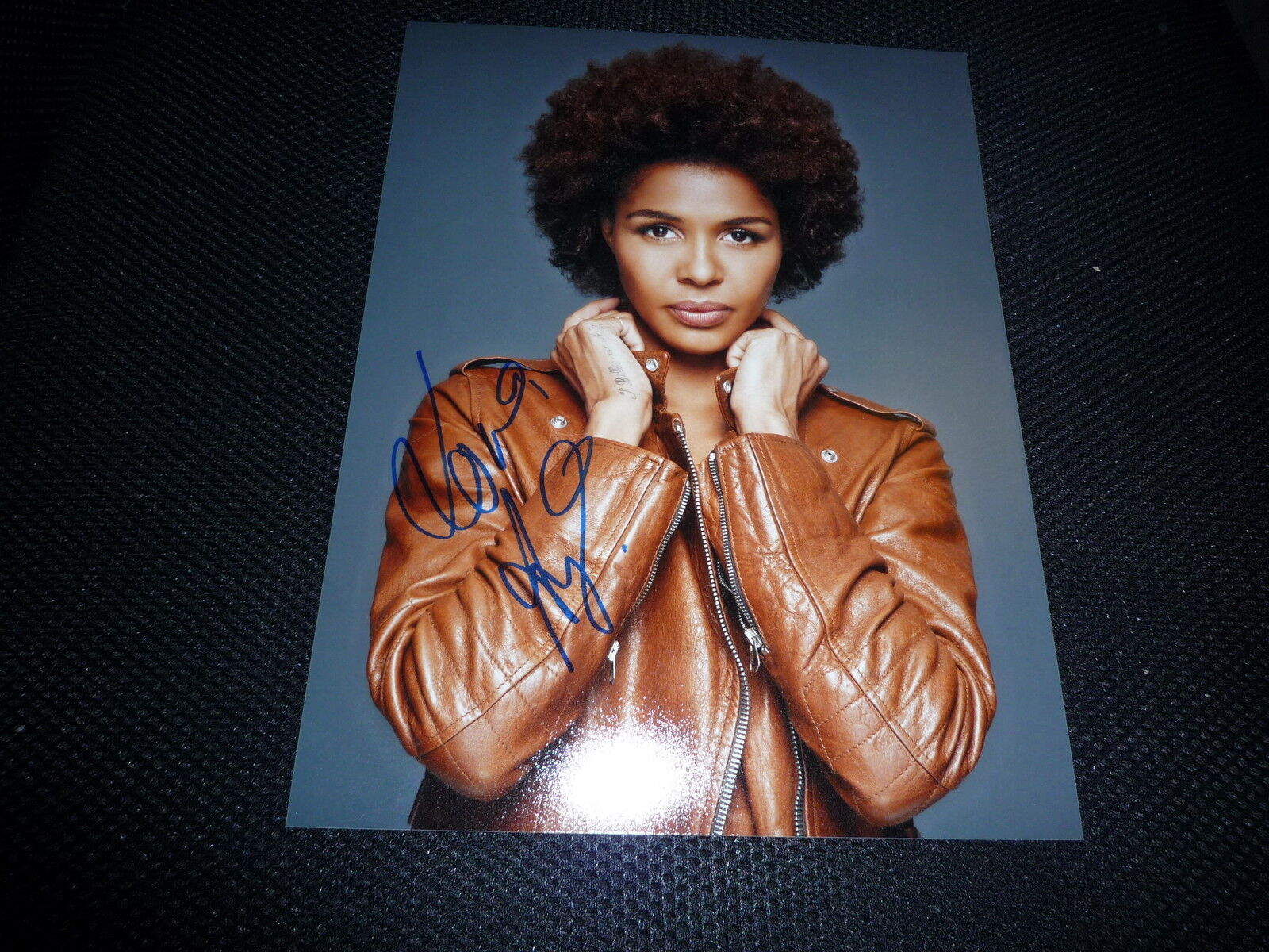 AYO signed autograph In Person 8x10 (20x25 cm) TICKET TO THE WORLD