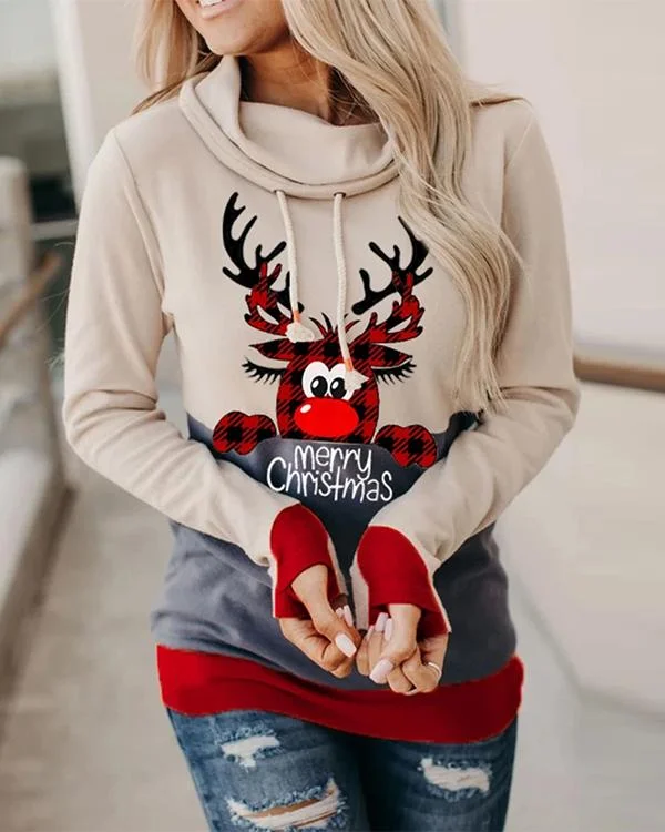 Merry Christmas Hoodie Holiday Sweatshirt