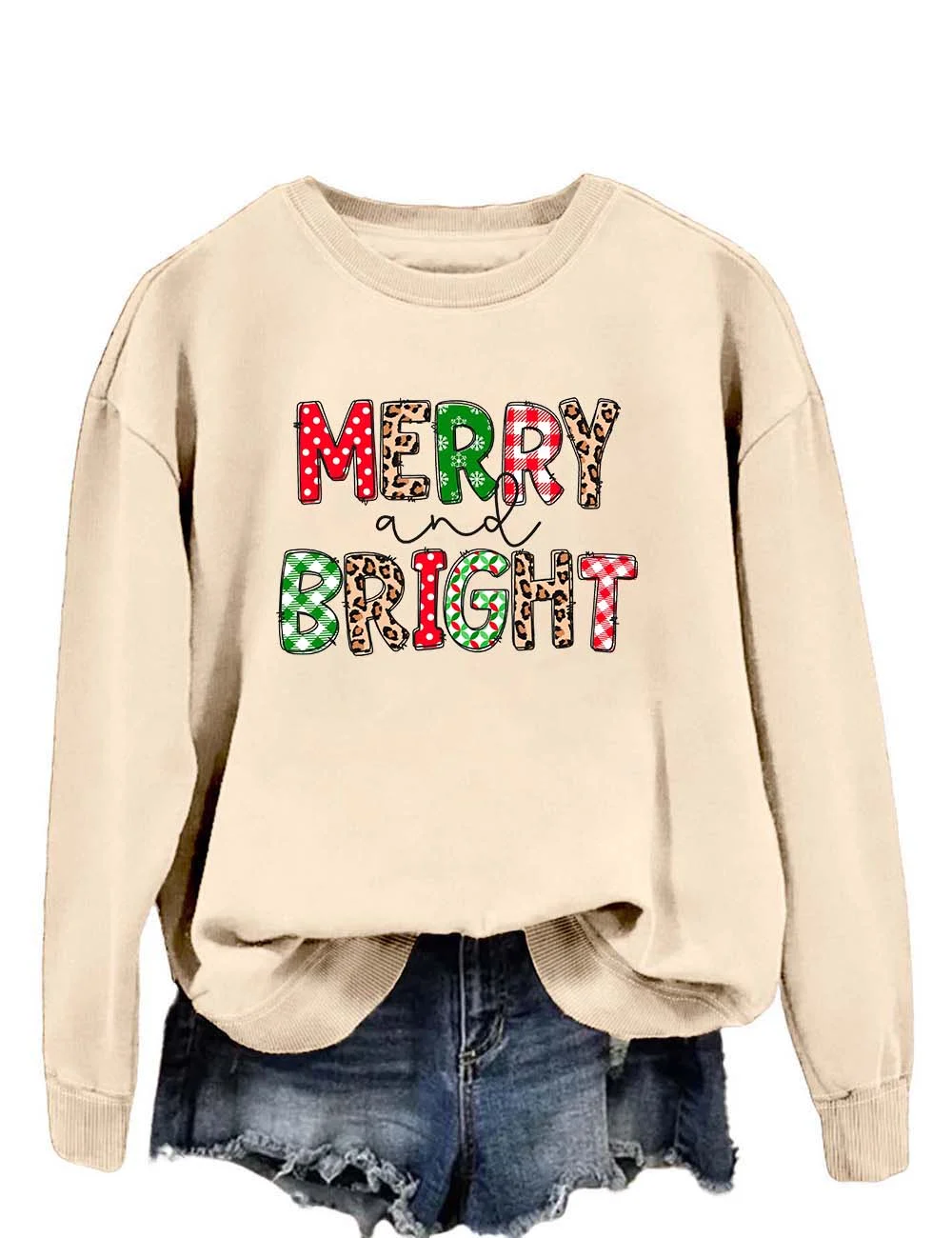 Merry and Bright Christmas Sweatshirt