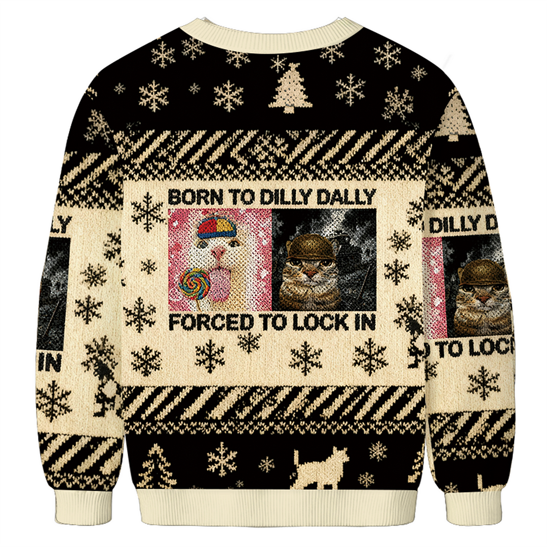 Cat Christmas Hoodie-inspireuse