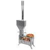 [US Local Warehouse] Hot Tent Stove with Chimney Pipe Portable Camp Stove with Oven Burning Fireplace for Outdoor Heating & Cooking Ice Fishing Hunting (Conventional)