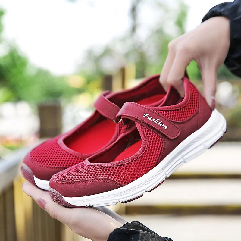 MWY Summer Spring Ladies Casual Shoes Women Sneakers Shoes Flats Chaussure Shoes Breathable Mesh Shoe Lightweight Brand Designer