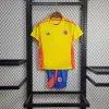 2024 kids Colombia Home Football Shirt 1:1 Thai Quality