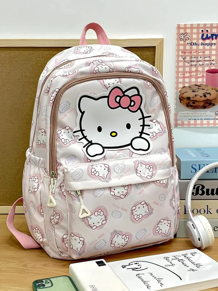 Brownm Characters Backpack