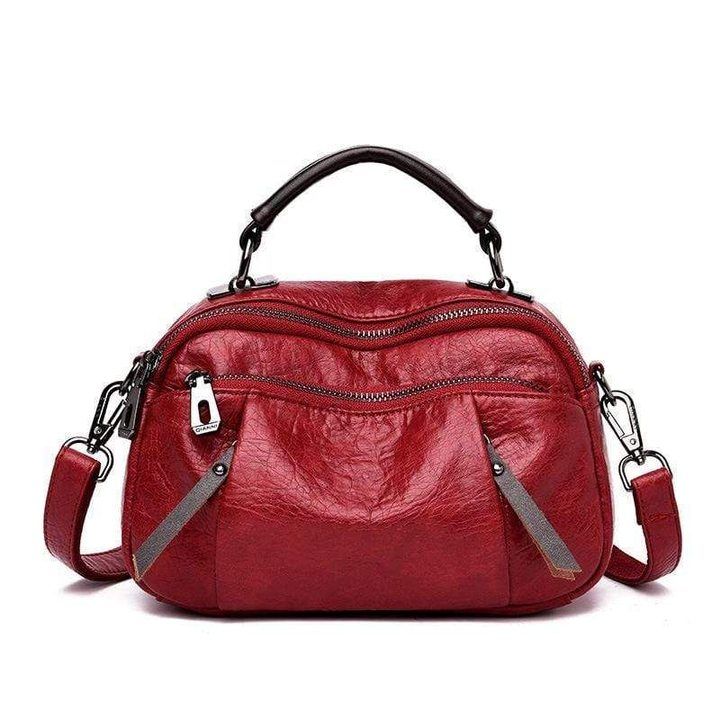 IvyTM - Multi Pockets Soft Leather Bag