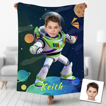 Custom Blanket Personalized Kids Gifts | Makemesurprise&reg;