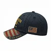Unisex 250th Anniversary 1776 American Flag Print Baseball Hat by Inlyline
