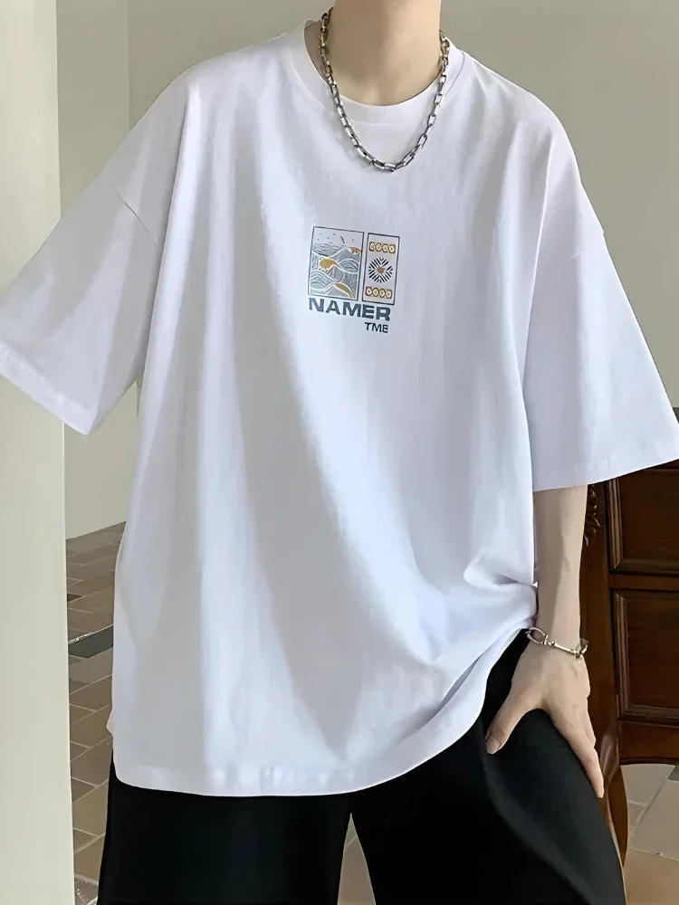 Brownm Boy Summer Time Tee