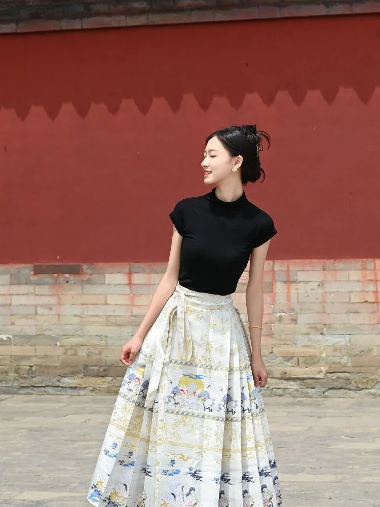 Hán Phục Váy Thường Ngày Phong Cách Cổ Điển Hiện Đại Phiên Bản Cách Tân Mùa