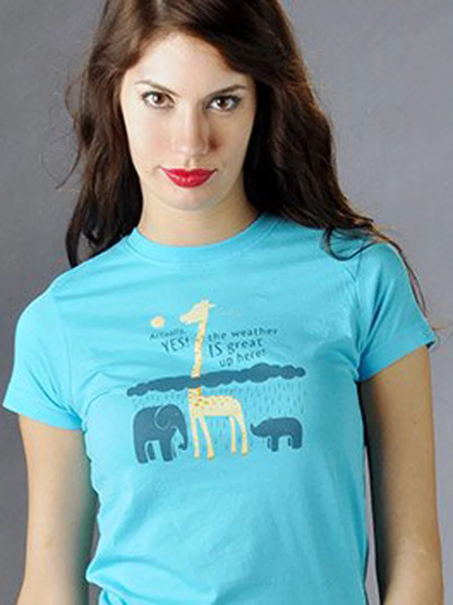 Giraffe Printed T-shirt