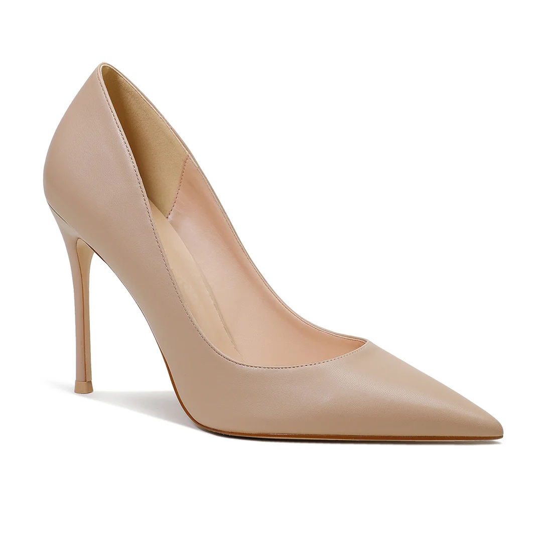 100mm Pumps High Heels Party Daily Women Shoes-MERUMOTE