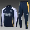 2024/2025 Real Madrid Half-Pull Training Suit Royal Blue Football Shirt 1:1 Thai Quality Set love fball