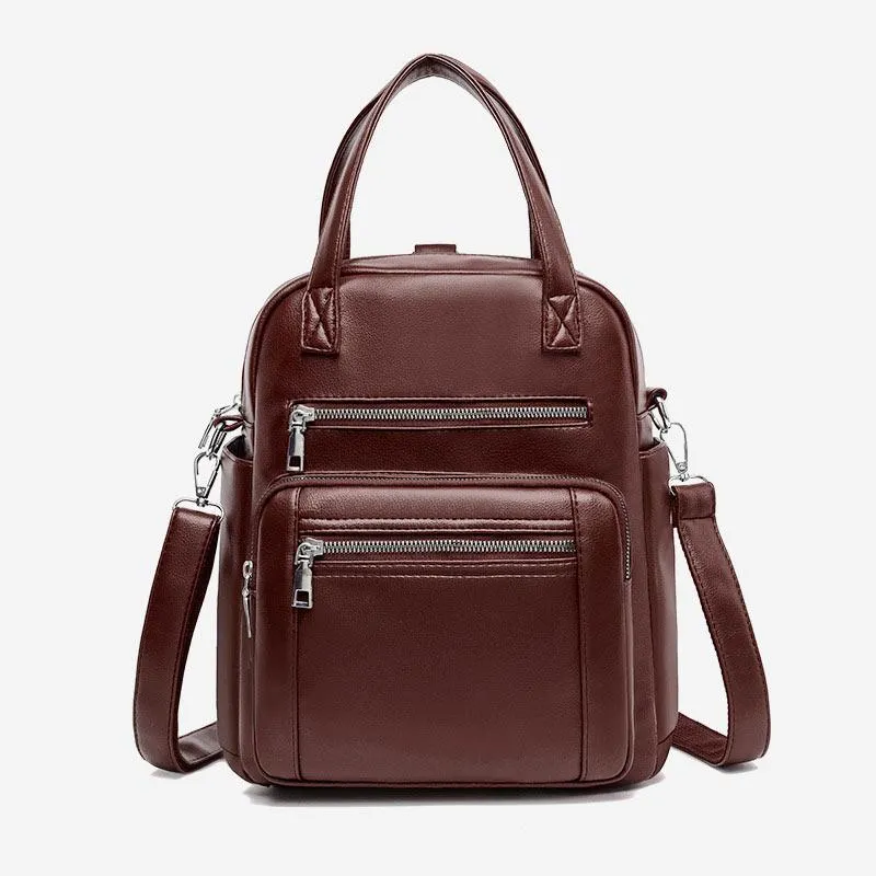 4 Way-use Classic Multi-pocket  Anti-theft Multifunctional CrossbodyBag