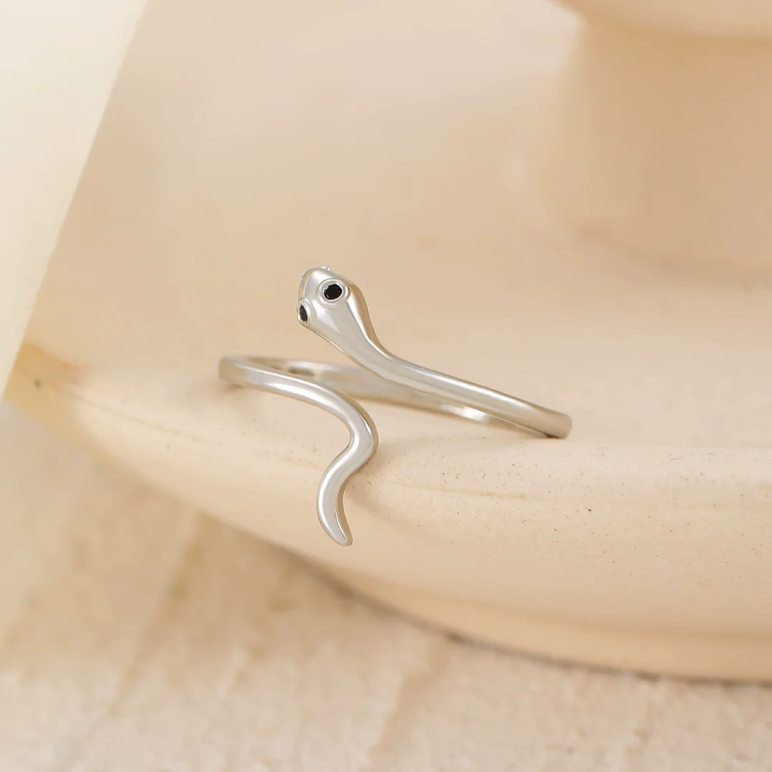 Snake Zirconia Ring