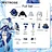 [Wetrose] In Stock SSR Furina Focalors Genshin Impact Cosplay Costume Black White Set