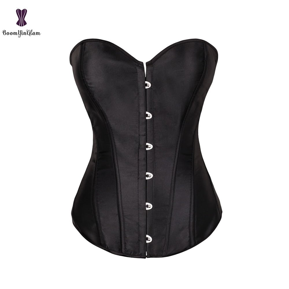Plus Size Women's Body Shapewear Costume Party Wearing Clothing Colored Corset Bustier With G String 818#