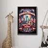 Diamond Painting -DIY Round Drill Independence Day USA(60*40CM)