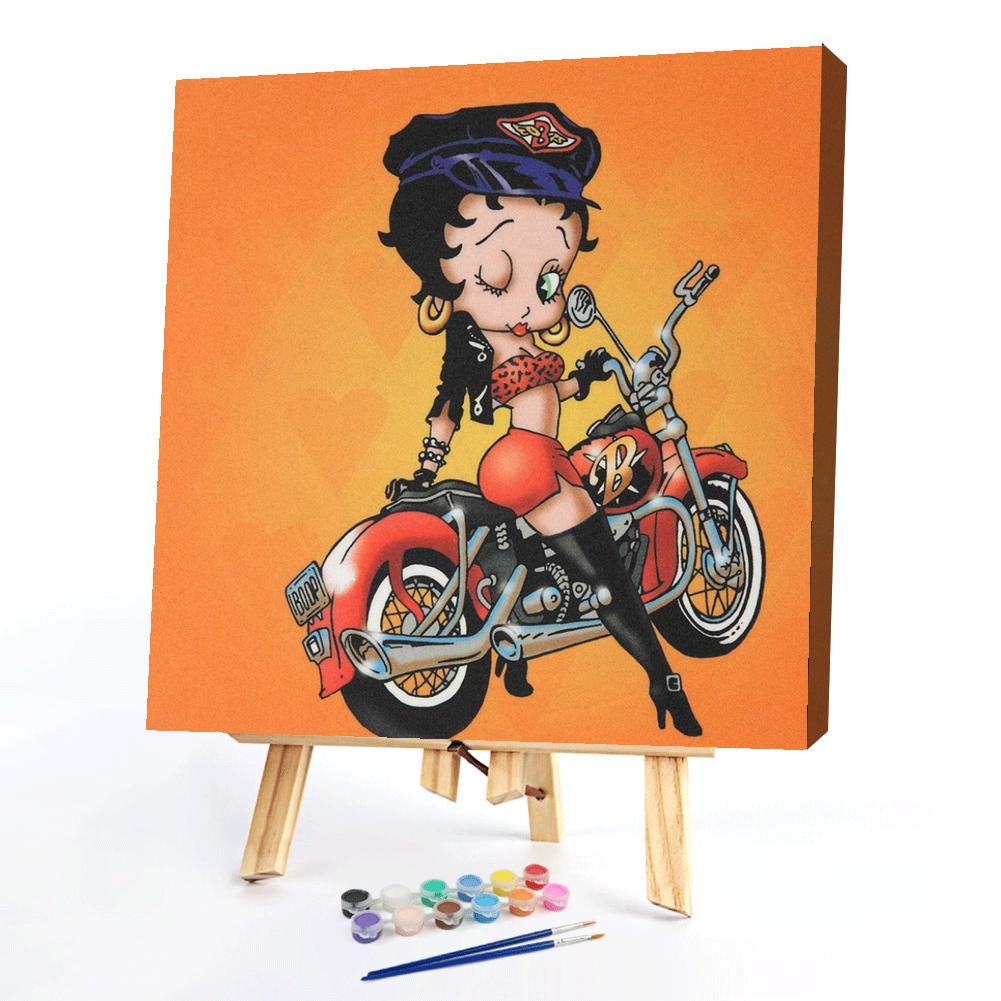 

40*40CM - Paint By Numbers - Betty Doll, 501 Original