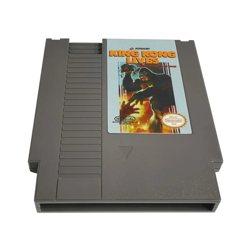 King Kong Lives: Megaton Punch Of Rage For Nintendo NES - 8 Bit Game Cartridge