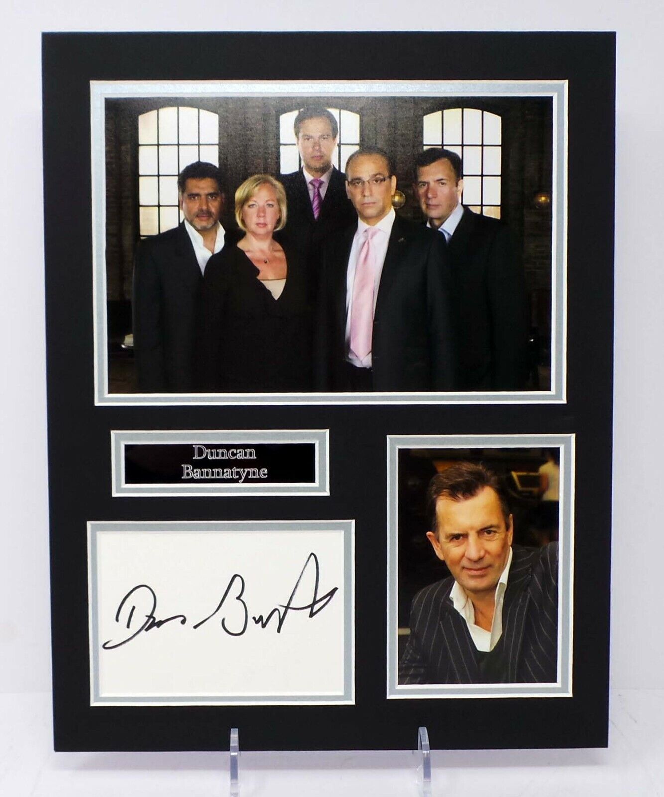 Duncan BANNATYNE Signed Mounted 14x11 Photo Poster painting Display AFTAL RD COA Dragons Den