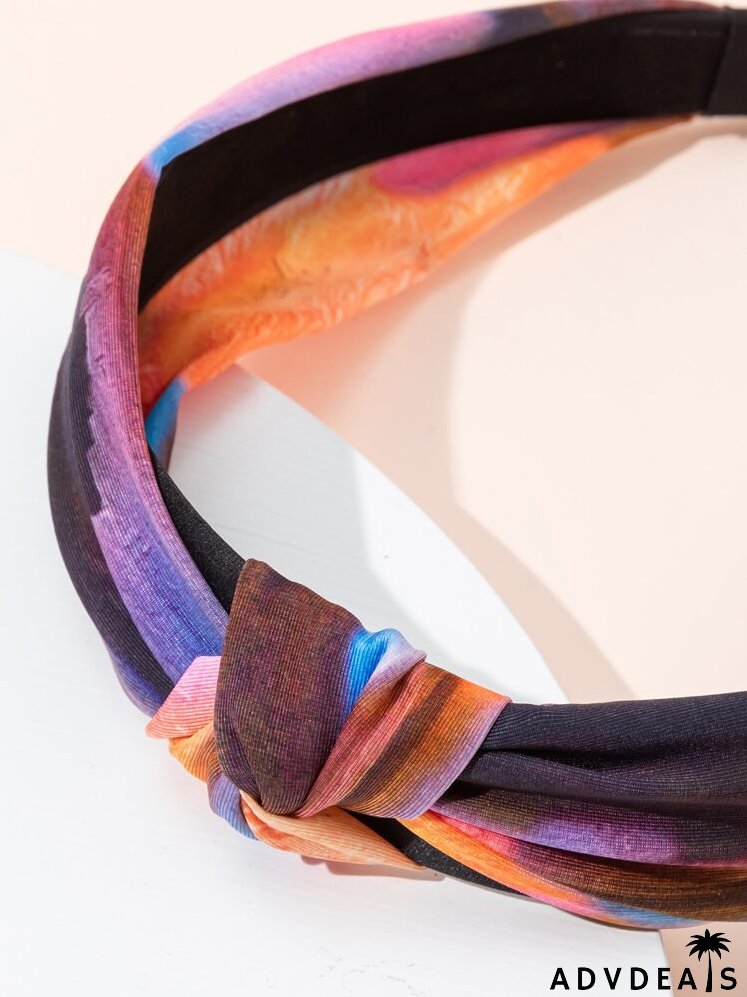 7pcs Tie Dye Hair Accessory Set