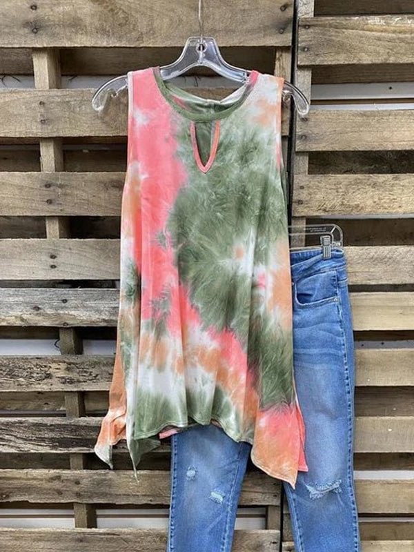 Casual O-Neck Cotton-Blend Shirts & Tops