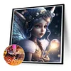 Diamond Painting -DIY Round Dril Angel Girl(50x50cm)